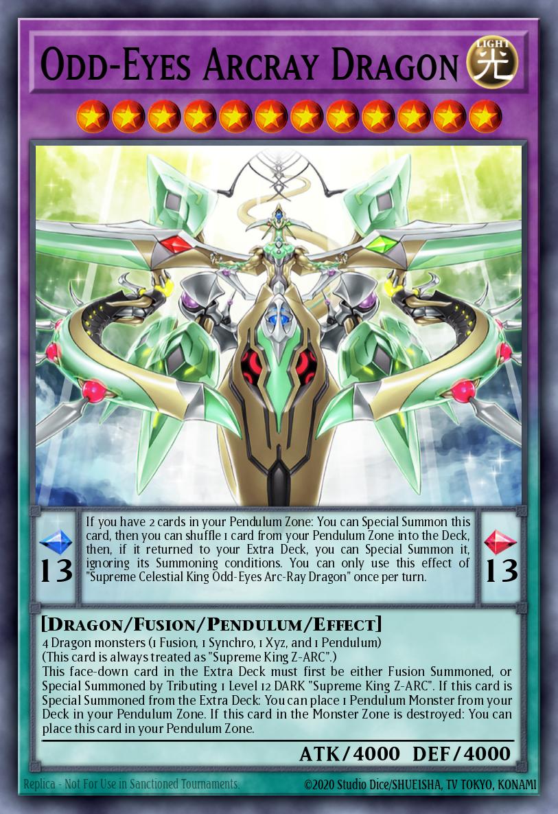Supreme Celestial King Odd-Eyes Arc-Ray Dragon